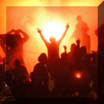 Serbian nationalists opposed to Kosovo's independence storm the United States embassy in Belgrade on February 21, 2008 after a massive rally in the Serbian capital. Several hundred young men dressed in hooded sports tops and scarfs had broken into the premises on the main boulevard of Kneza Milosa. The embassy was unstaffed at the time of the attack.